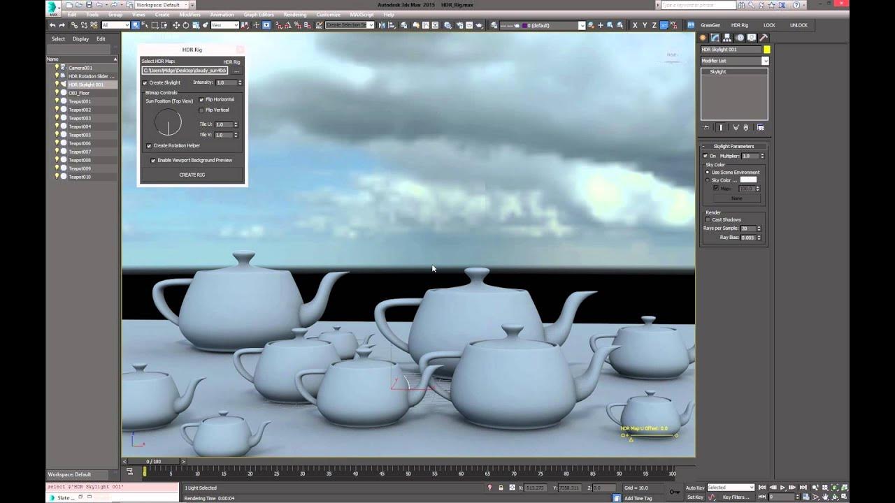ALAB_rendering's tweet card. HDR Rig 1.0 Overview