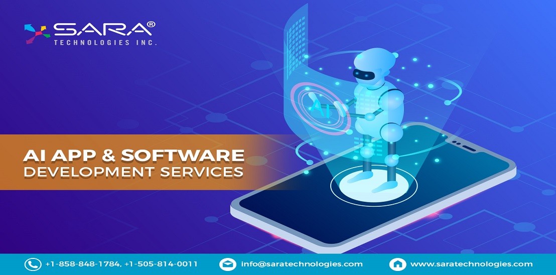 SaraTechInc's tweet card. Artificial Intelligence is transforming the way of doing business and has automated almost all human-operated operations with greater efficiency and productivity. The outstanding efforts of enginee...