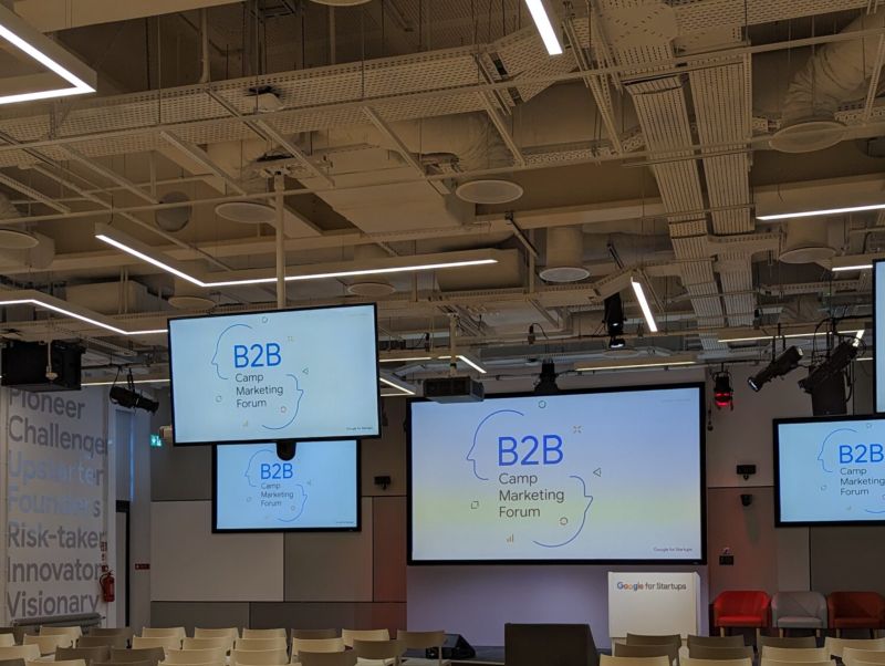 P_Modrzewski's tweet card. If you are working in B2B sector you cannot miss our annual B2B Marketing Forum. This event is all about marketing & technology for B2B companies and startups. Event is organised and hosted by Google...