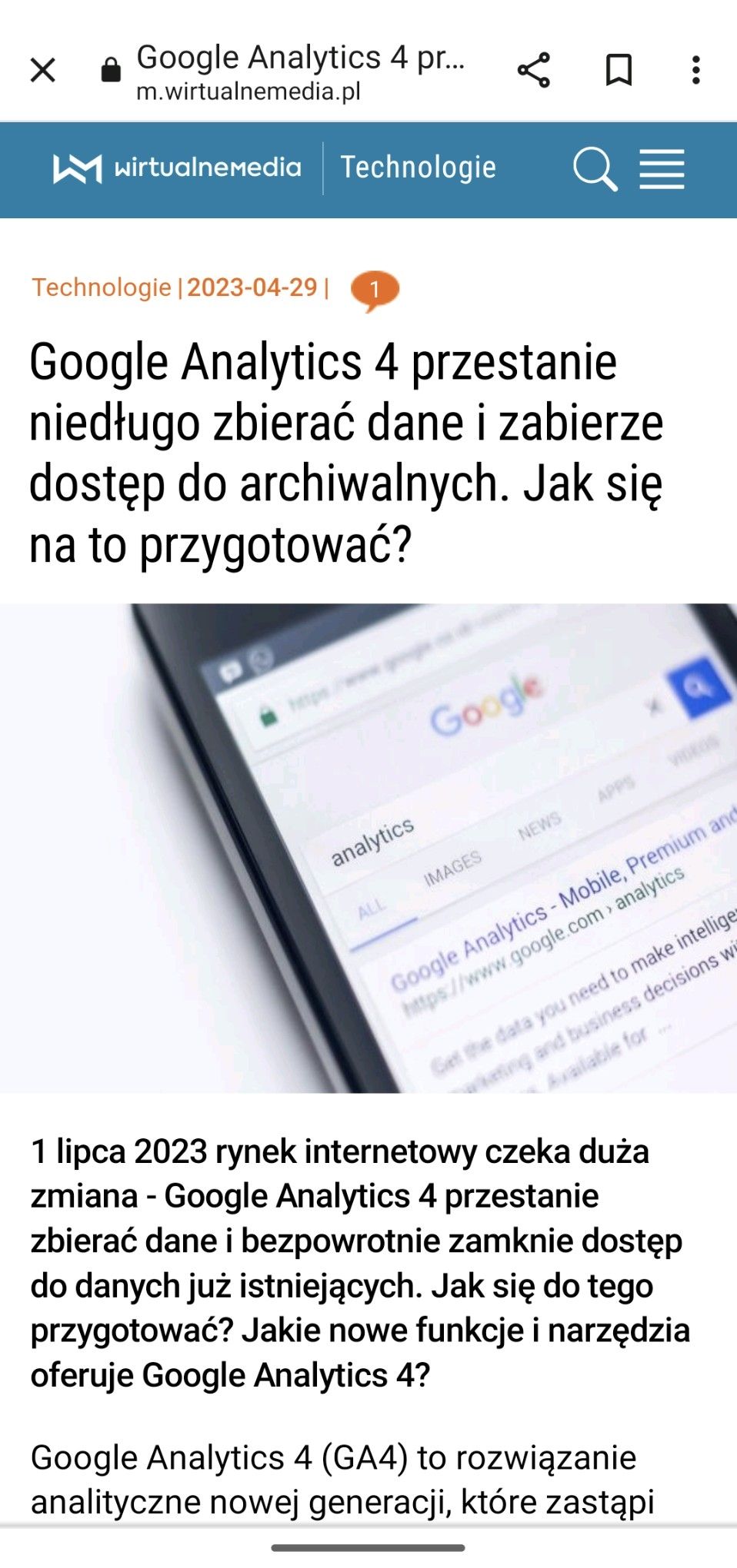 P_Modrzewski's tweet card. Seriously? ;) ps Dlatego myślenie analityczne ma przyszłość - weryfikujmy zawsze dane, które są nam dostarczane ;)| 15 komentarzy na LinkedIn