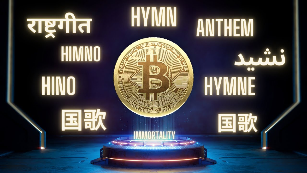 CS4don's tweet card. 🌎 HYMN BTC BITCOIN Anthem 国歌 Himno نشيد राष्ट्रगीत Hymne Гимн Hino...