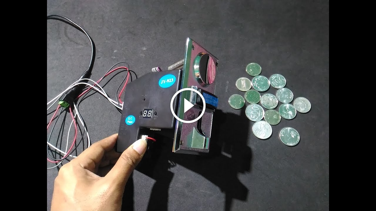 Moussasoft_com's tweet card. CH-926 multi accèpteur de pièces de monnaie peut être utiliser avec Arduino pour la détection des pièces et affichage pratique du solde, ce qui le rend adapté à une large plusieurs applications