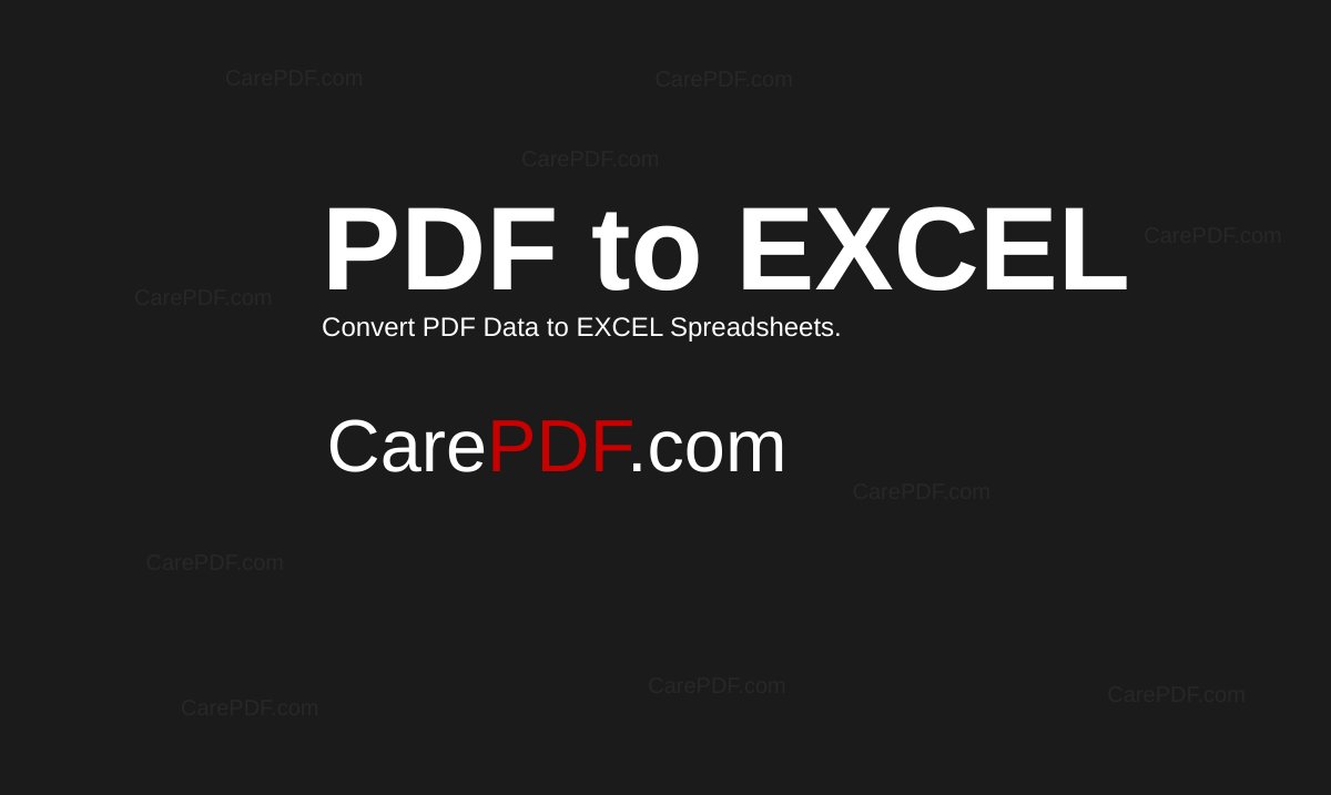 CarePDF's tweet card. Convert PDF tables to Excel with perfect formatting. Ideal for financial reports, research data, and business documents.