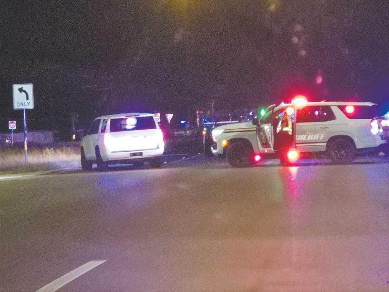 wcnonline's tweet card. Traffic on U.S. 181 in Elmendorf is redirected Aug. 15 around a hit-and-run crash in which a pedestrian was struck by a red Jeep Wrangler around 9 p.m., and later died. Bexar County Sheriff’s Office...