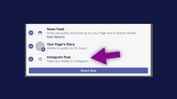 SquarTech's tweet card. Slowly, but surely, Facebook is adding in more ways to integrate Instagram and Facebook posting, boosting content opportunities for both platforms.