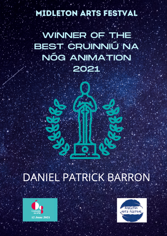 MidletonArts's tweet card. Stop Motion Animation workshops with Cruinniú na Nog and FisrtCut!Youth Festival 2021 with Midleton Arts Festival