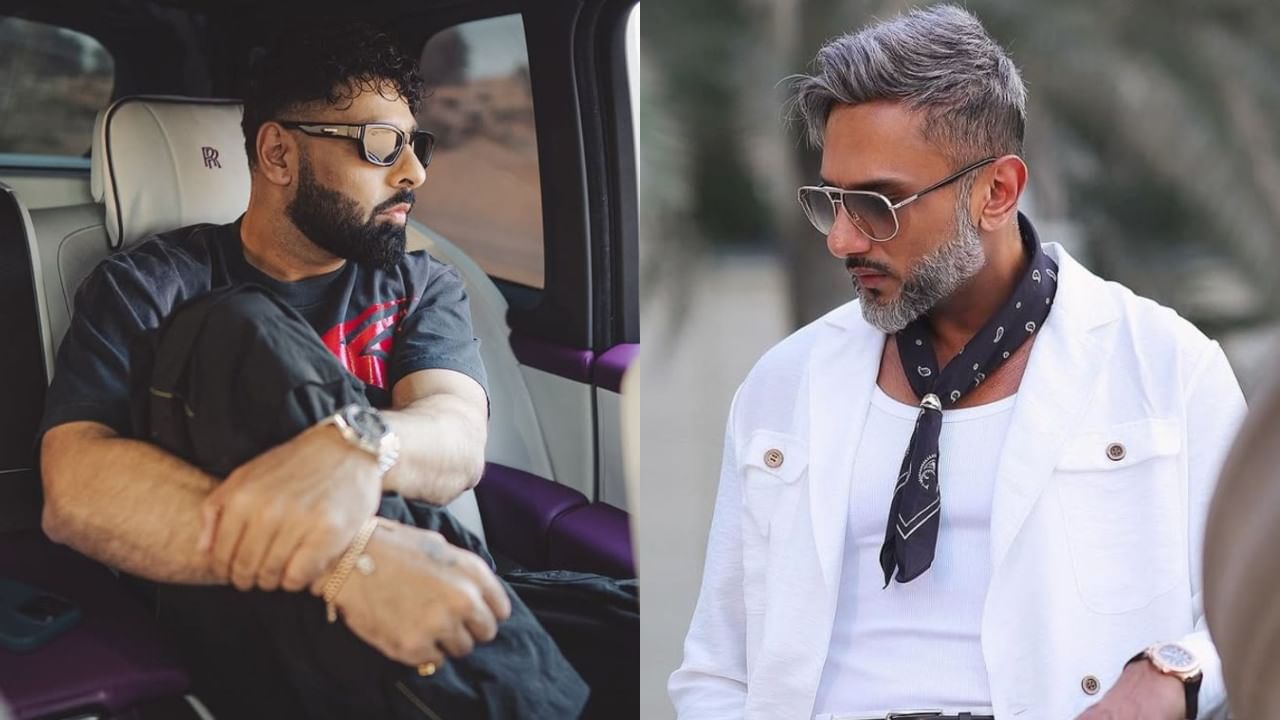 TV9Marathi's tweet card. भारतीय रॅप संगीतातील यो यो हनी सिंग आणि बादशाह यांच्या संपत्तीची तुलना या लेखात केली आहे. एकेकाळी 'माफिया मुंडीर'चा भाग असलेले हे दोघे आज एकमेकांचे प्रतिस्पर्धी आहेत.