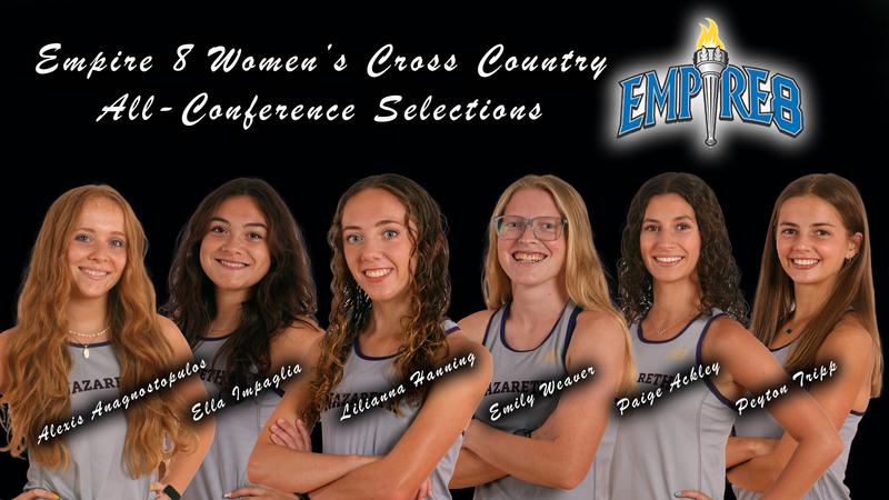 NazAthletics's tweet card. ROCHESTER, NY – Junior Lilianna Hanning and senior Emily Weaver headlined a group of six runners for the Nazareth Women's Cross Country team that were honored by the Empire 8 with selection to the...