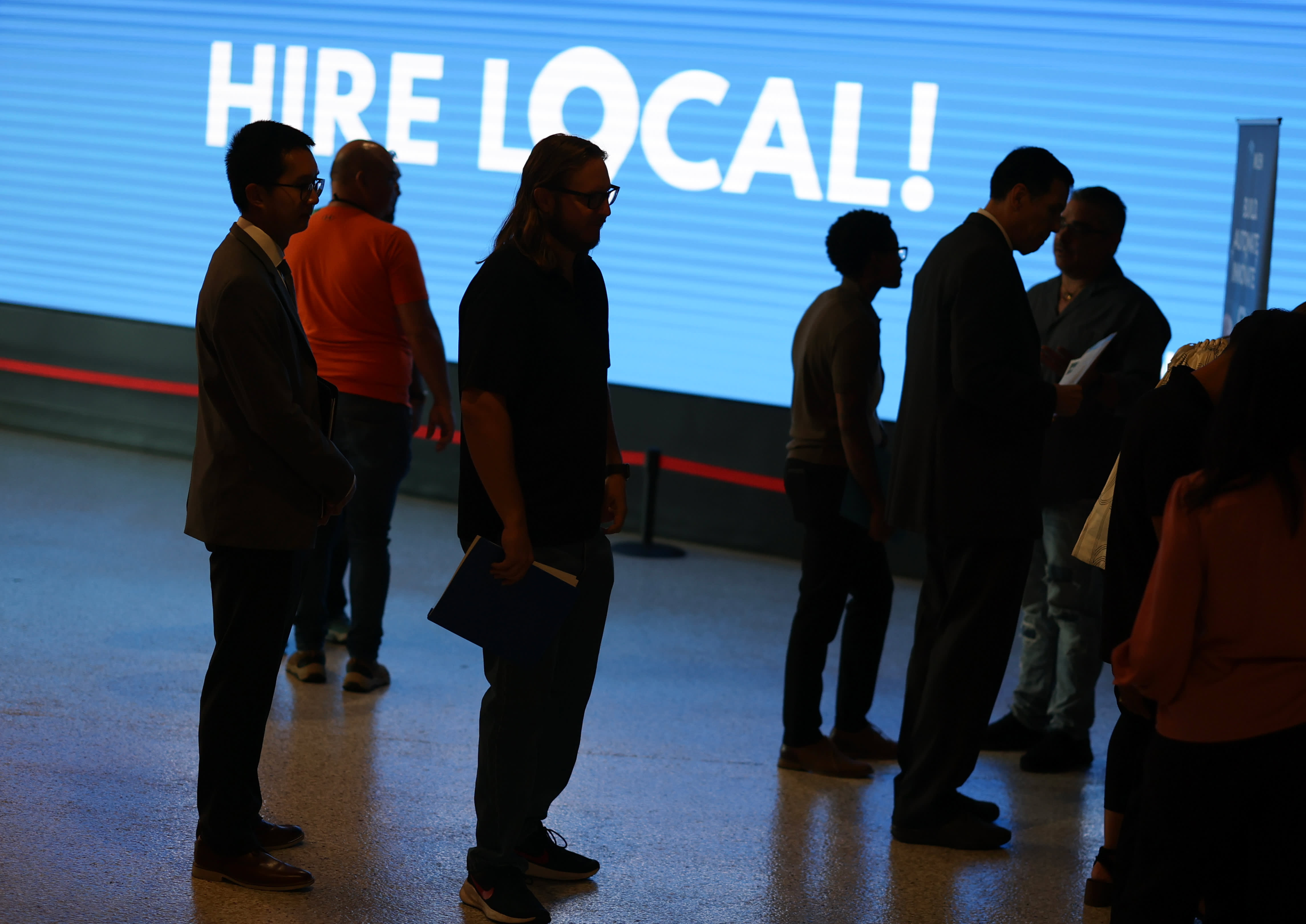 NimbleAtWork's tweet card. Since the beginning of 2024, job openings have outnumbered hires by more than 2.2 million a month.