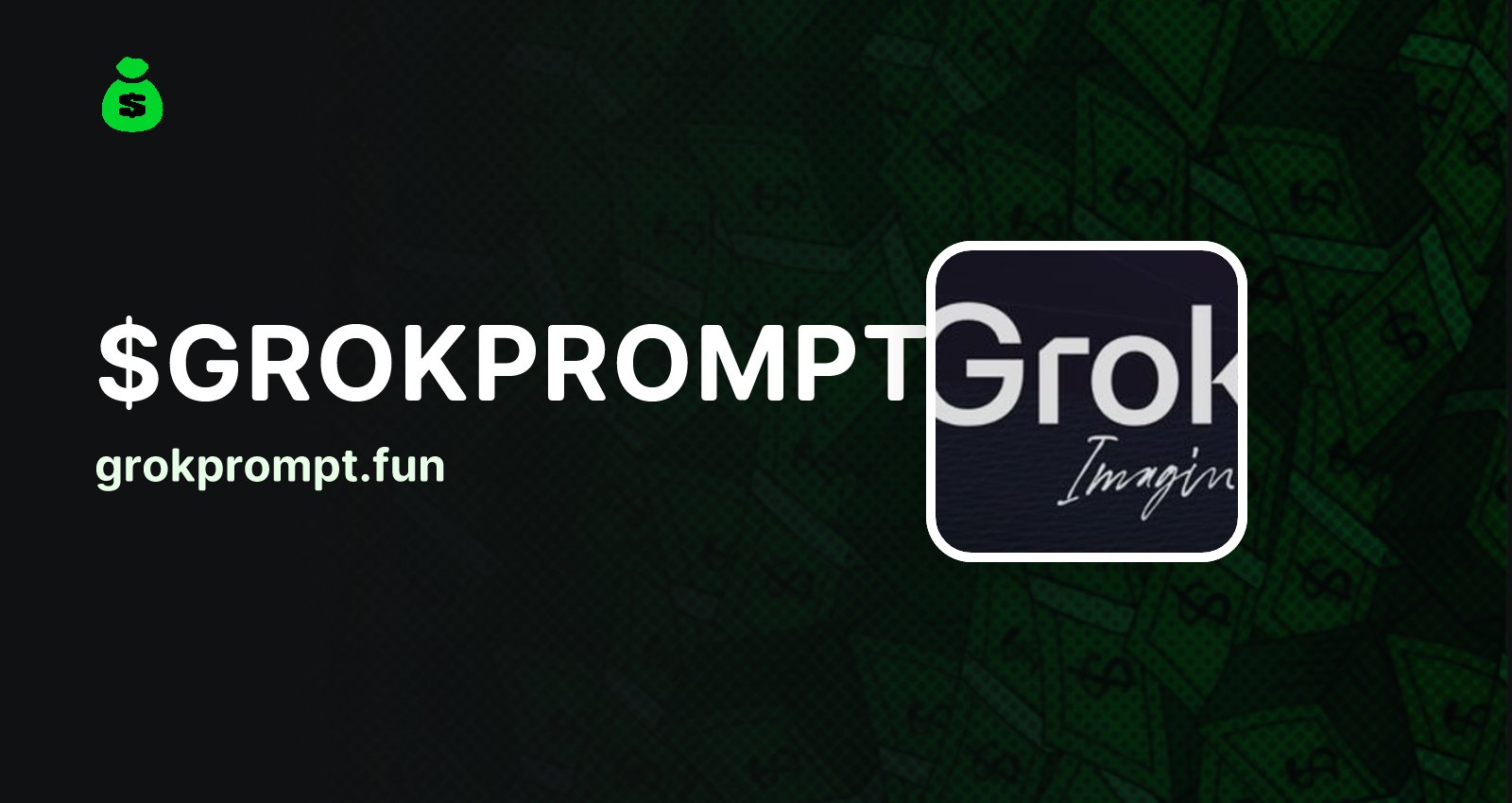 Go1Lode's tweet card. Secure $GROKPROMPT on Bags
