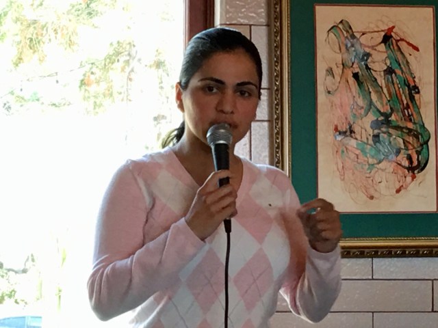 TheHadc's tweet card. Hayward City Council Aisha Wahab reported the robbery to police on Saturday afternoon