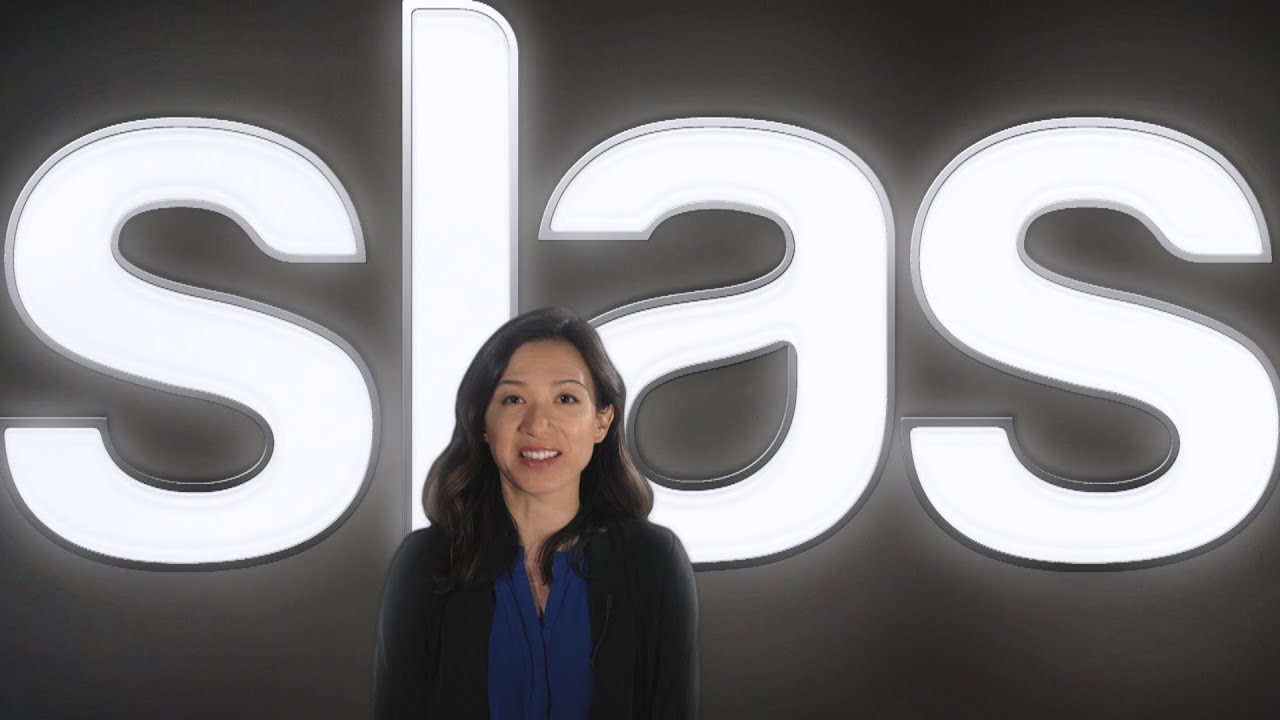 BioMicroLab's tweet card. How Do YOU Say SLAS?