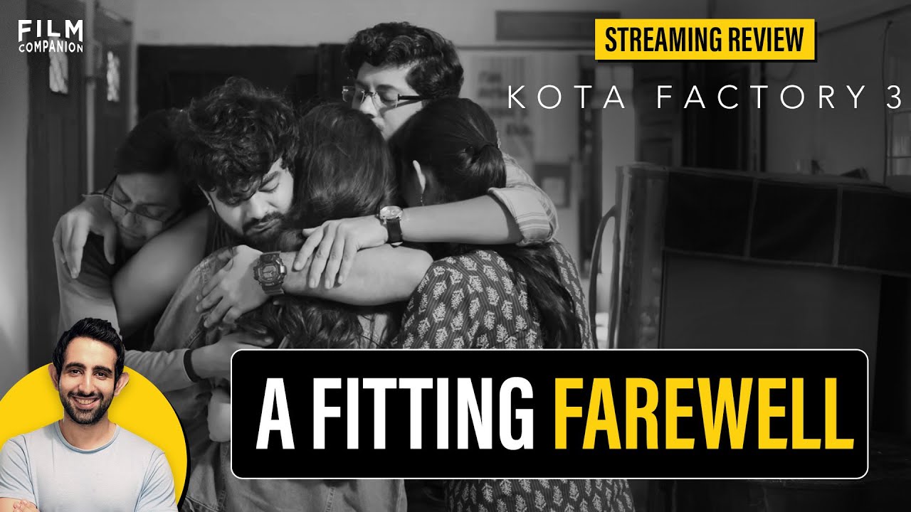 suchin545's tweet card. TVF Kota Factory Season 3 Web Series Review by Suchin Mehrotra |...