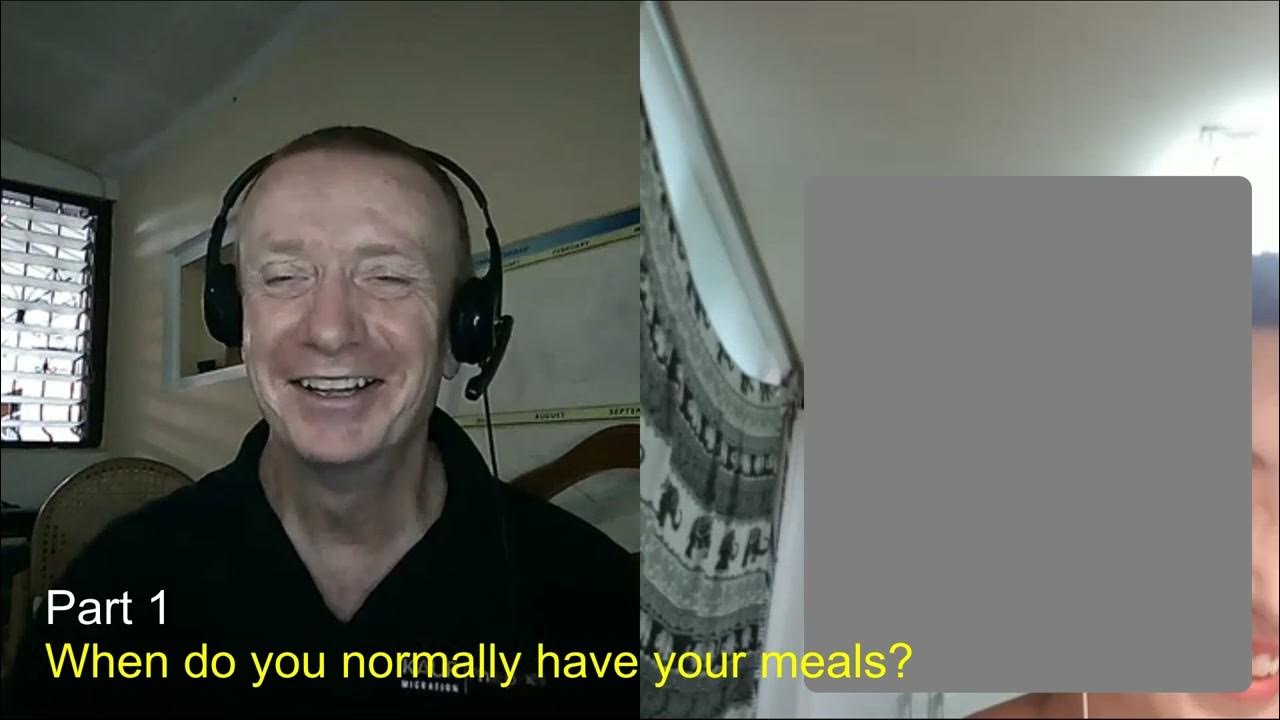 AngusIelts's tweet card. 1) Student 'Y' nervous first IELTS Speaking Part 1