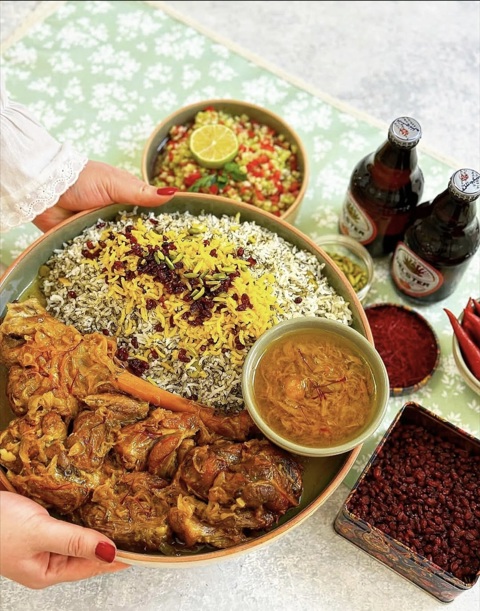 IranFoodSecrets's tweet card. Discover the essence of Persian culinary heritage with Persian Royal Table: The Art of Baghali Polo & Timeless Culinary Secrets. This beautifully cra...