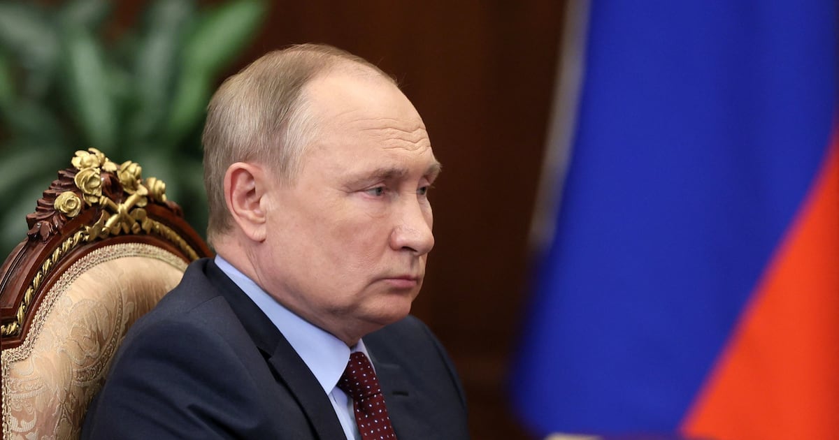 JuliaDavisNews's tweet card. State propagandists called for Putin to end the “special military operation” before “frightening” sanctions destabilize his regime and risk civil war in Russia.