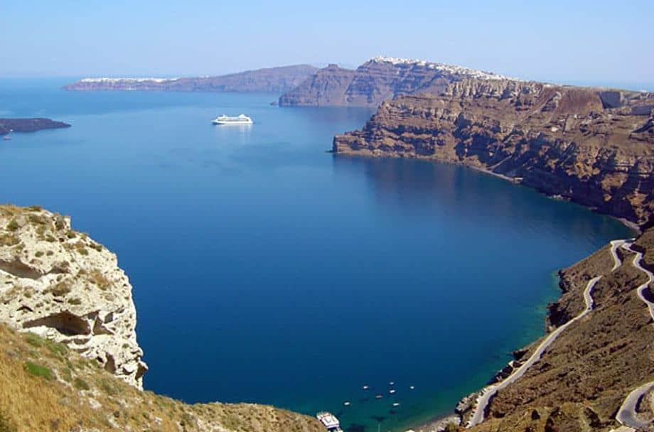 SantoriniHCars's tweet card. Akrotiri Village is three-fold in beauty with staggering views, rainbow sunsets and steeped in history this village in Santorini definitely a place to visit