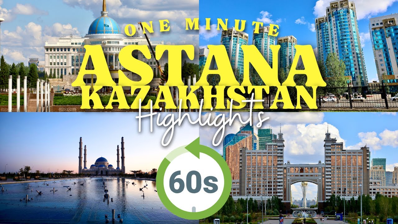 BuzzTravelBlog's tweet card. Astana, Kazakhstan in 60 Seconds: My One-Minute City Highlights 🇰🇿✨