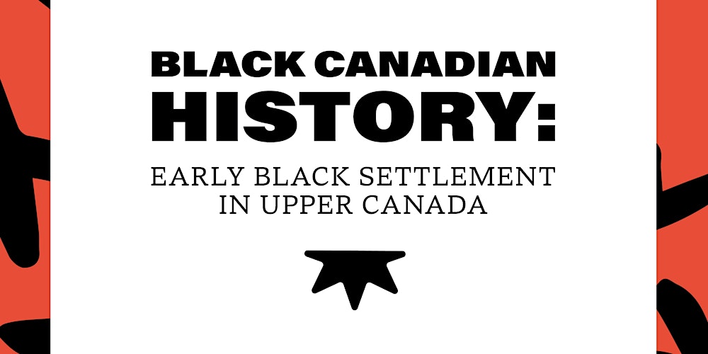 NHenryDixon's tweet card. Join us for our Exploring Black Canadian History Teach-In as Natasha Henry discusses early black settlement in Upper Canada