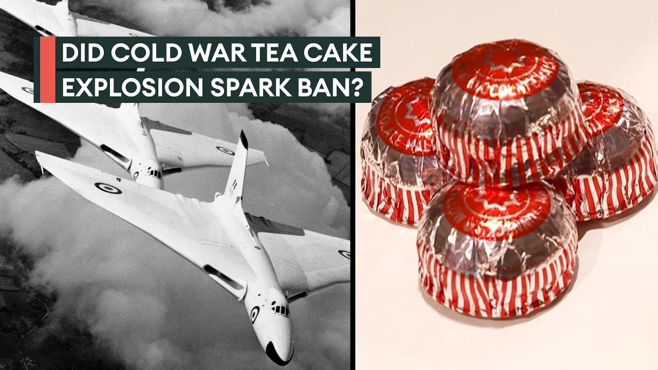 RosieLaydon's tweet card. Tunnock's Teacakes too dangerous for an RAF cockpit, surely not?🧁