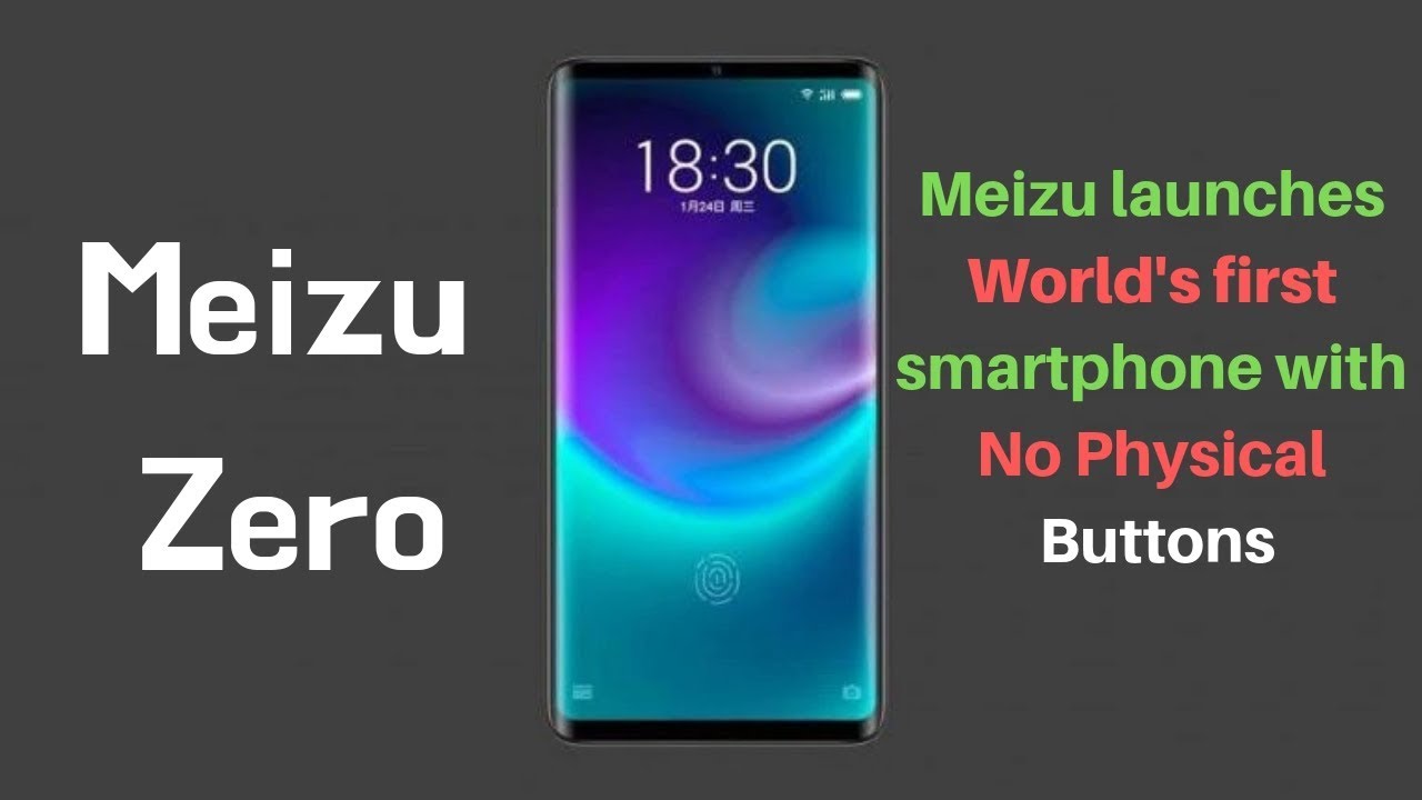 binarytechps's tweet card. Meizu Zero OFFICIAL Hands On 2019 | Meizu Zero Trailer | Meizu Zero...