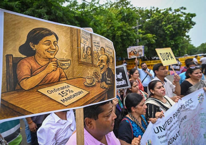 orfonline's tweet card. Delhi’s fee regulation bill will be more robust if it integrates Maharashtra’s parent-majority model, Rajasthan’s quarterly review process, and Punjab’s accessible grievance redressal system