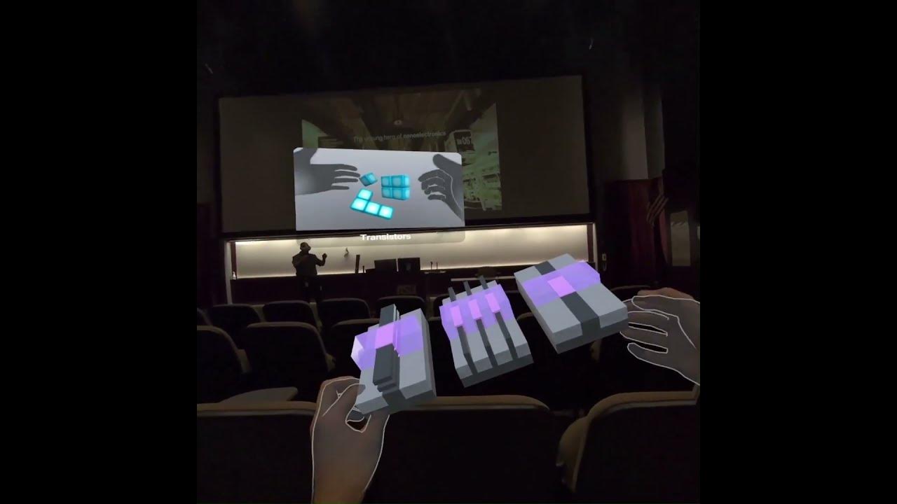 ecoursebuilder's tweet card. IMPS AR Demo for EEE 598 Metrology for Semiconductor Devices course