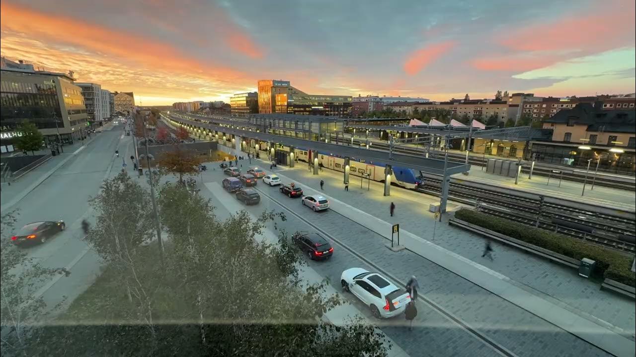 k_enquist's tweet card. Sunrise in Uppsala Sweden