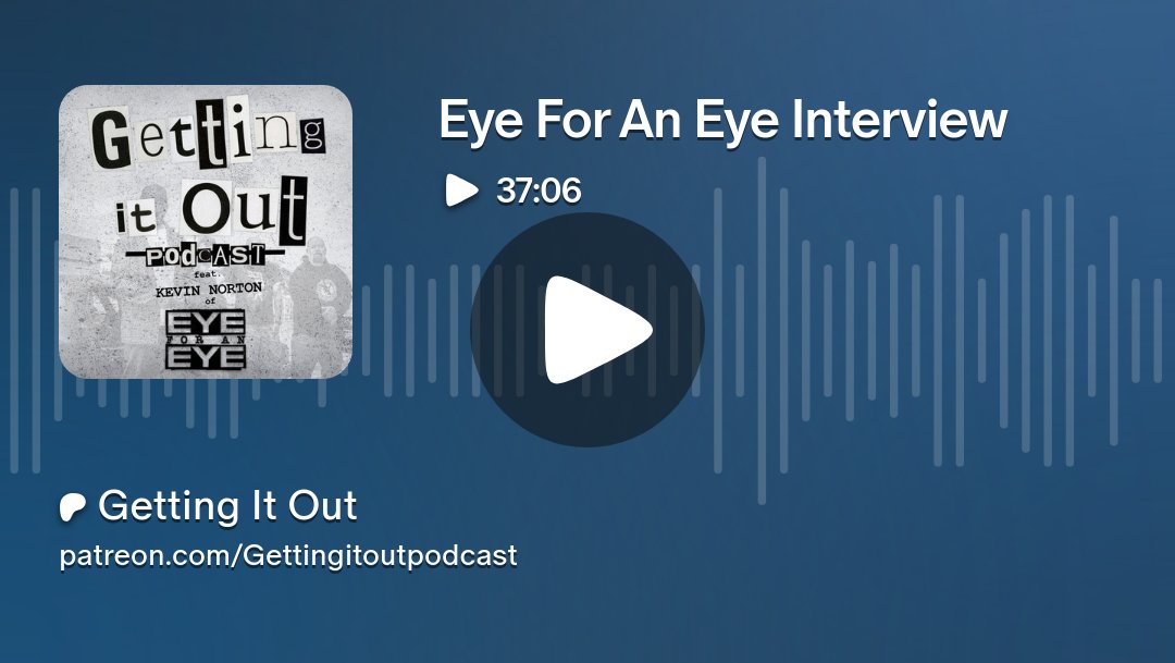 GettingItOutPod's tweet card. Get more from Getting It Out on Patreon