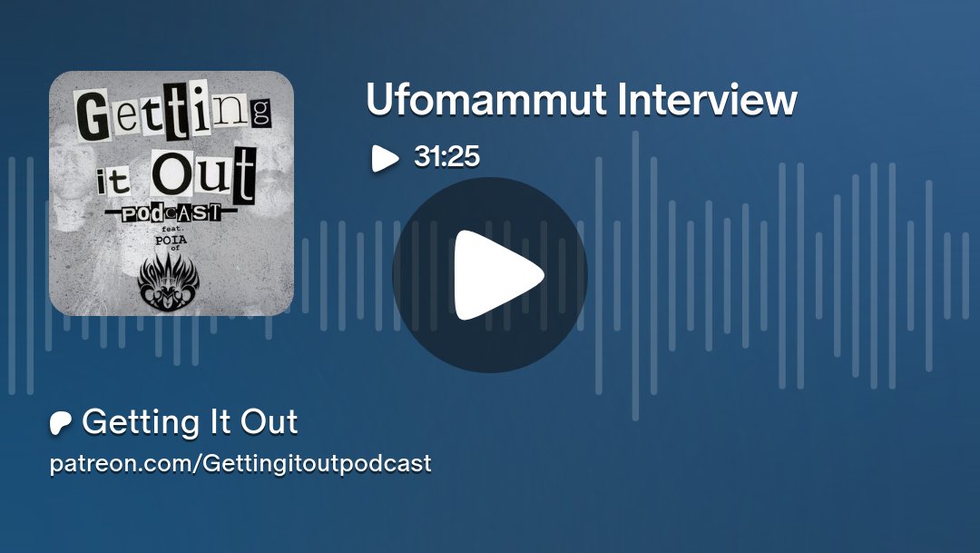 GettingItOutPod's tweet card. Get more from Getting It Out on Patreon