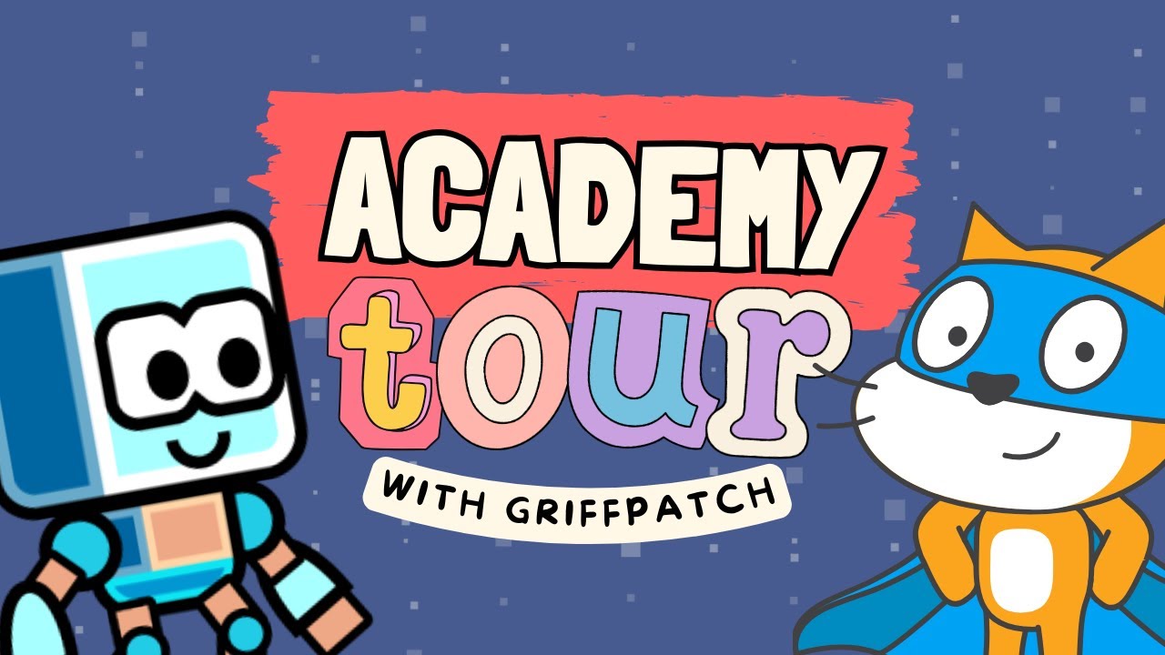 griffpatch's tweet card. Griffpatch Academy Tour - From Gamer to Games Creator!