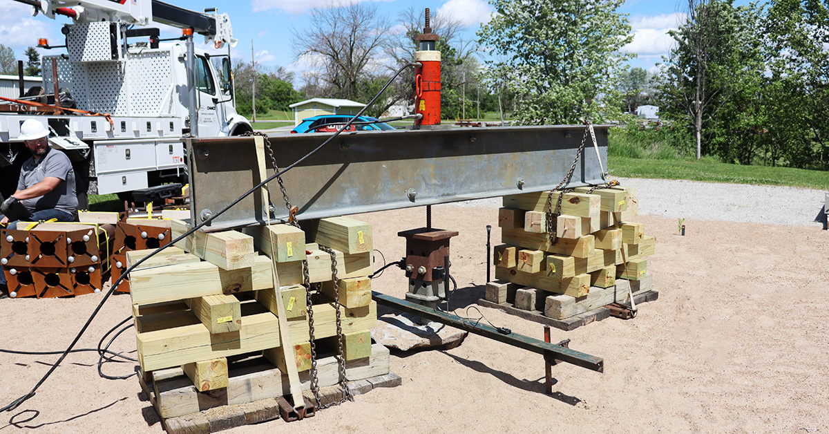 ChanceSolutions's tweet card. Maintaining the magnitude of load is critical to ensure a consistent measurement of pile creep that occurs during each interval of a load test.