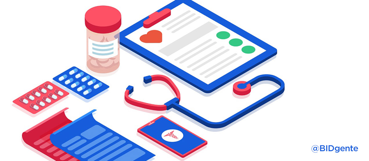 codelabpy's tweet card. Exploramos los beneficios y retos de una Historia Clínica Electrónica Regional.