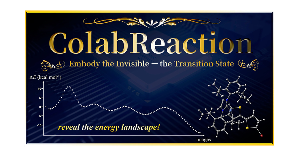 Ag_smith's tweet card. We have developed a rapid and automated transition state (TS) search method for chemical reactions by combining the double-ended method, Direct MaxFlux (DMF), with machine learning (ML) potentials....