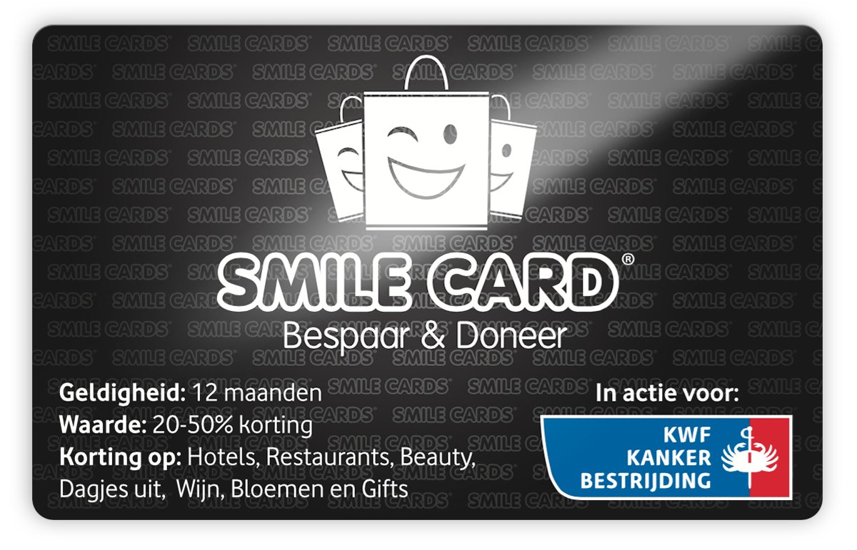 RobChevalier72's tweet card. SMILE CARDS is het eerste voordeelplatform dat één jaar lang onbeperkt structureel voordeel biedt op een kwalitatief aanbod van verschillende retailers en dienstverleners. Men kan het gehele jaar zo...