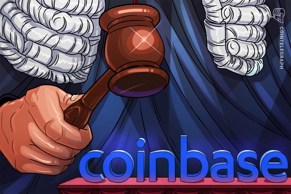Cointelegraph's tweet card. The court’s decision affects a nationwide group of people who traded tokens on Coinbase from Oct. 8, 2019, to March 11, 2022.