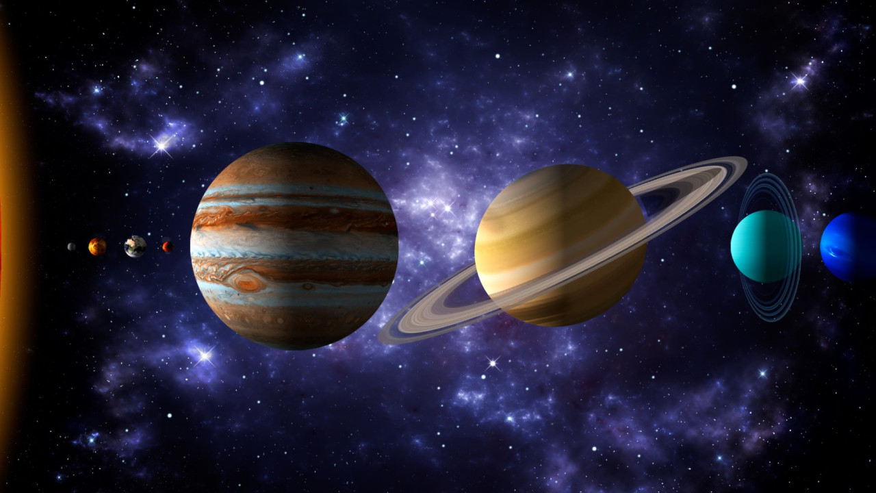 skaigr's tweet card. Ο Ερμής, ο Άρης, ο Δίας, ο Κρόνος, ο Ποσειδώνας και ο Ουρανός θα ευθυγραμμιστούν, σε μία σπάνια «παρέλαση πλανητών»