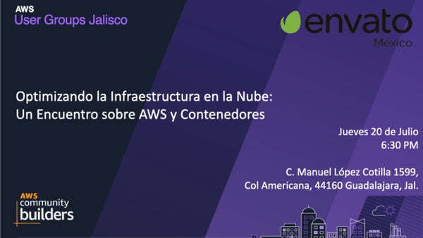 awsugjalisco's tweet card. 📣 ¡Atención entusiastas de la tecnología! Nos complace anunciar la próxima meetup centrada en el emocionante mundo de los contenedores. Únete a nosotros en una sesión dond