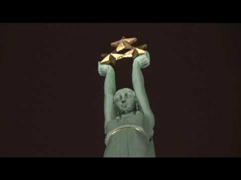 RuncisX's tweet card. 11. 11. 2025. LĀČPLĒSIS AR PĀRĒJIEM LATVIEŠIEM ŠODIEN SVIN UZVARU PĀR...