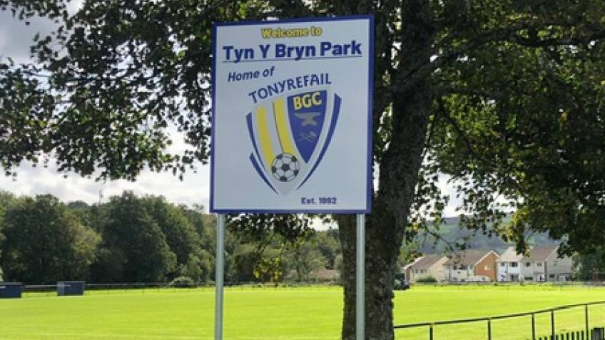 tonyrefailbgc's tweet card. This summer, Tonyrefail BGC wish to purchase a new 100-seater stand as well as new dugouts for the home and away teams.