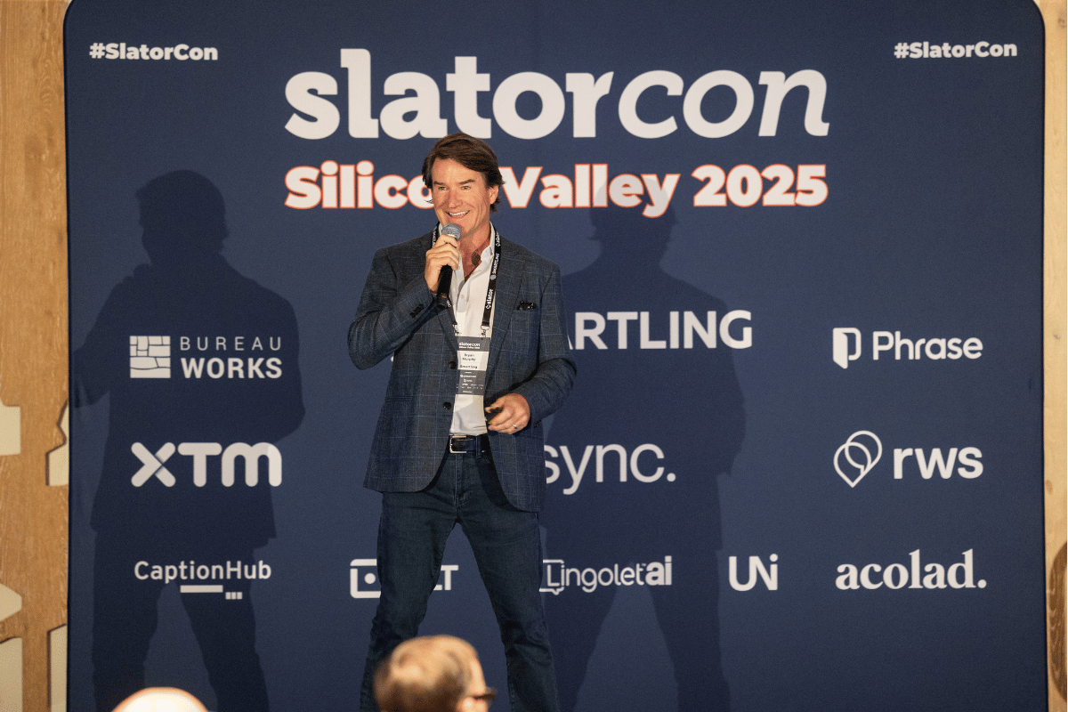 slatornews's tweet card. AI will not kill localization but grow it: Smartling's Bryan Murphy on how AI can tap into a potential USD 46bn market.