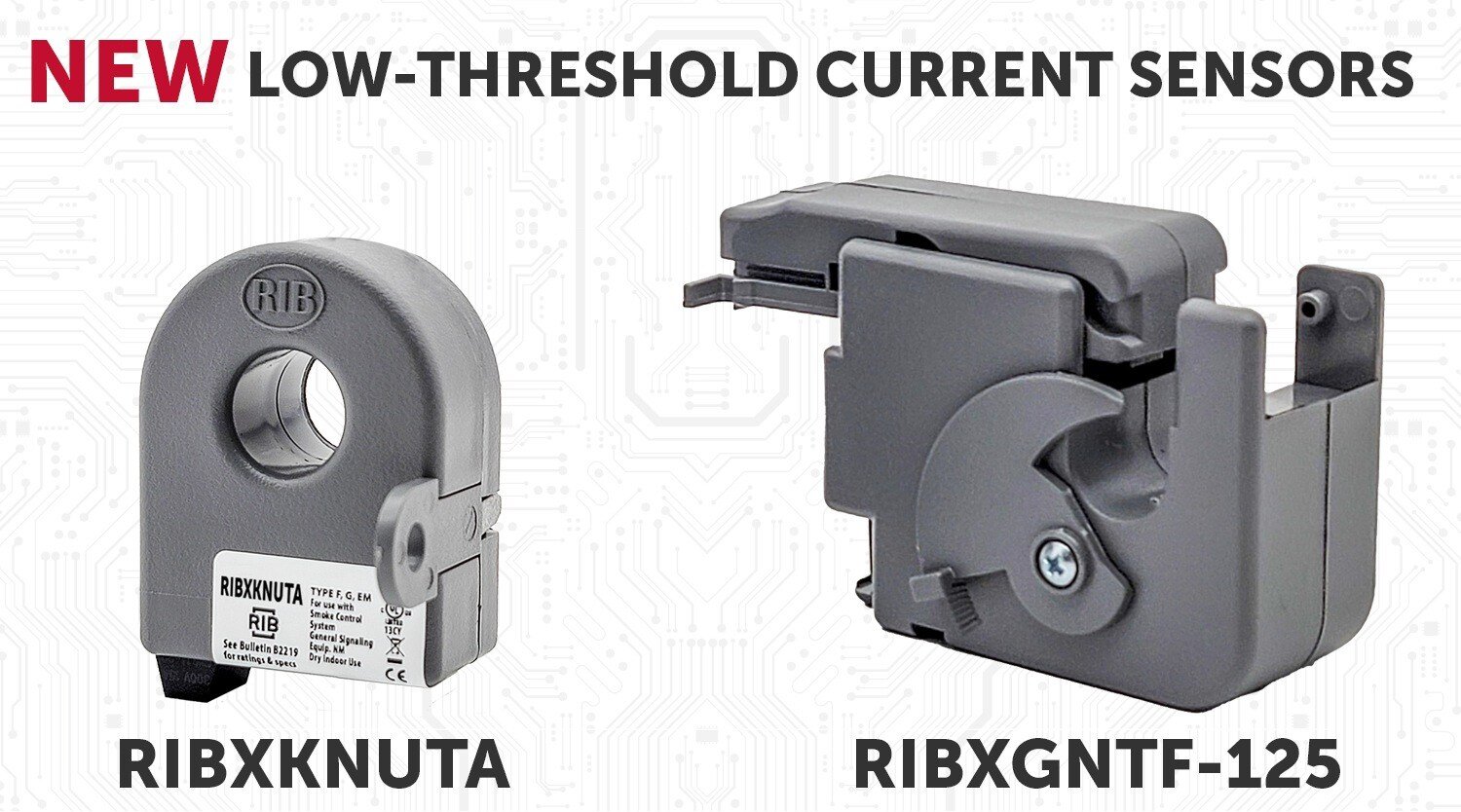 FunctionalDvces's tweet card. Introducing Two New Current Sensors: RIBXKNUTA and RIBXGNTF-125