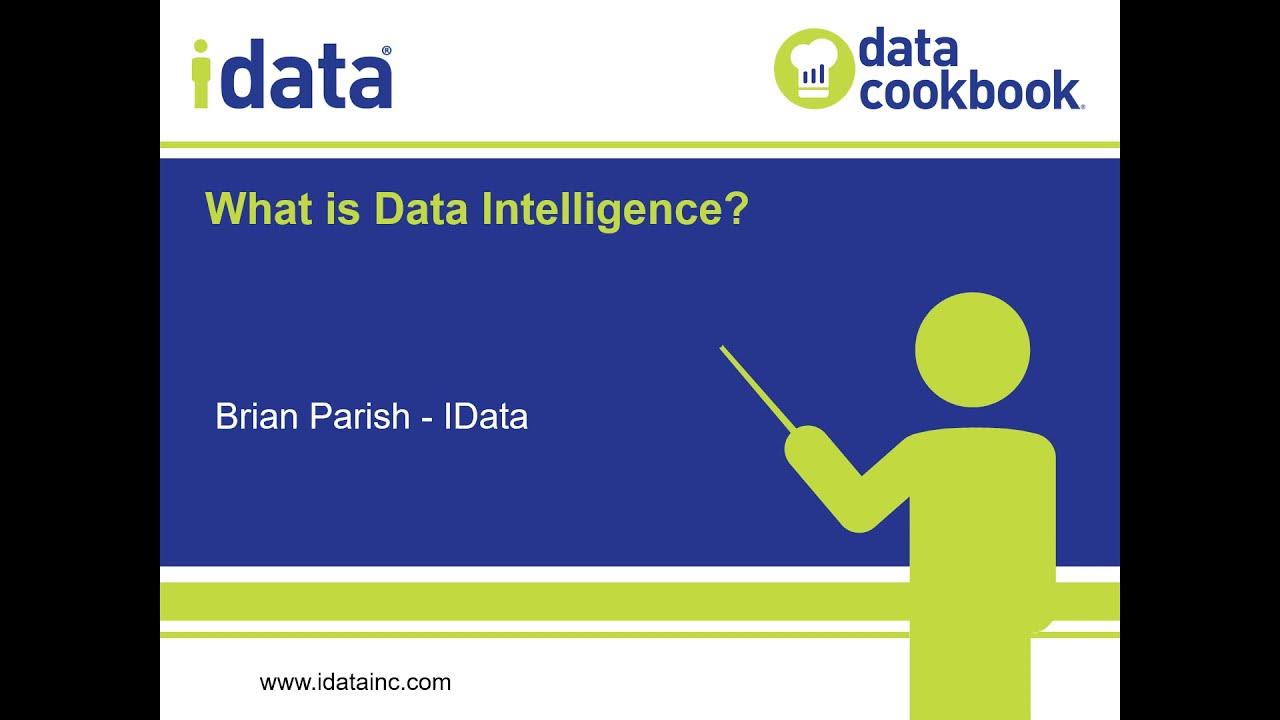 DataCookbook's tweet card. What is Data Intelligence?