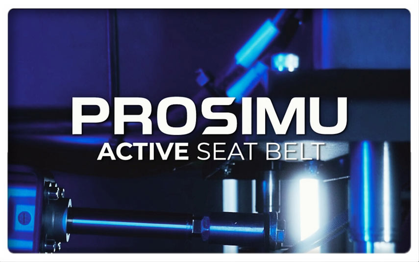 BsimRacing's tweet card. The French ProSimu.com company, best known for its high-end ProSimu motion simulator chassis, has launched a new product in the form of the ProSimu Active Seat belt tensioner.