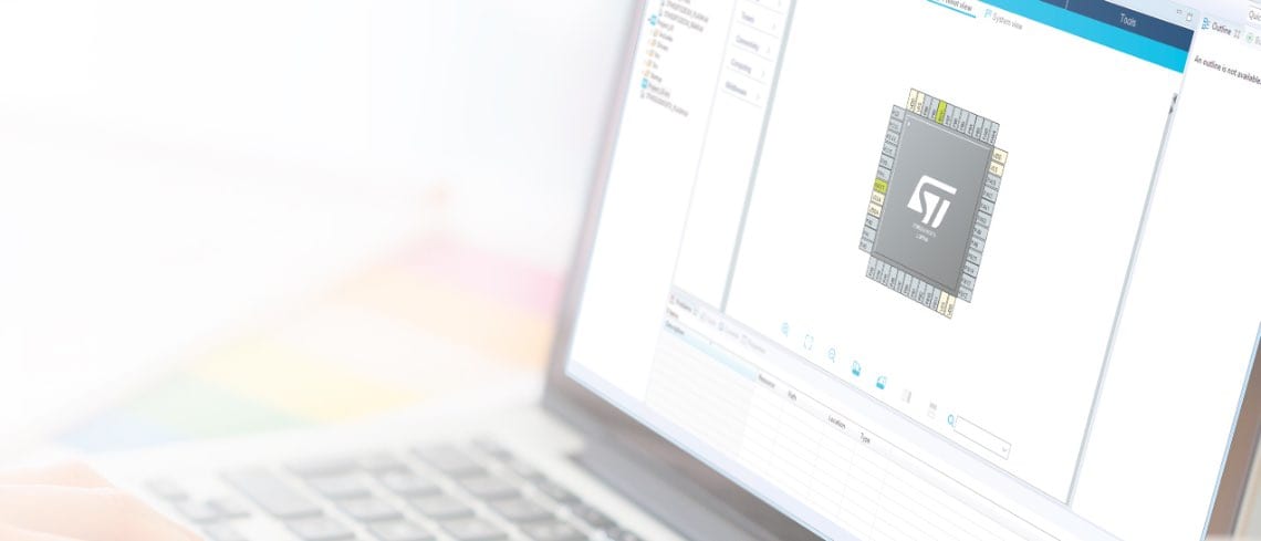 ST_World's tweet card. STM32CubeIDE is the first free ST IDE and it makes writing applications for STM32 MCUs easier thanks to its integration of STM32CubeMX.