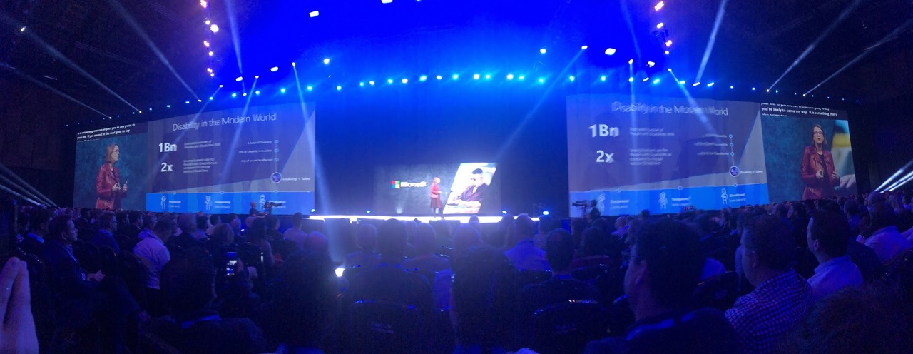 hminto's tweet card. #FutureDecoded 2018 will live for a long time in my memory. As per usual, it was best summed up by a true friend and colleague, Saqib Shaikh in his tweet, "I remember when this [ #accessibility ] was...