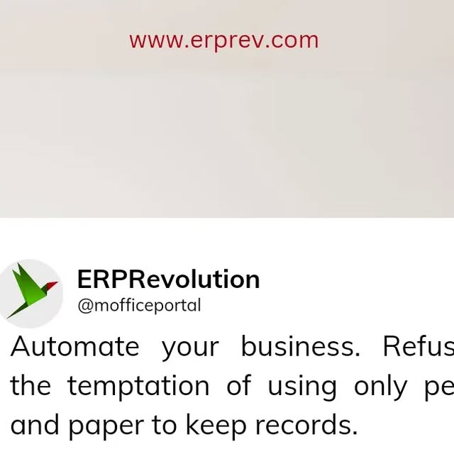 erprevolution's tweet card. Business Software for SMEs (@erprevolution) • Instagram photo