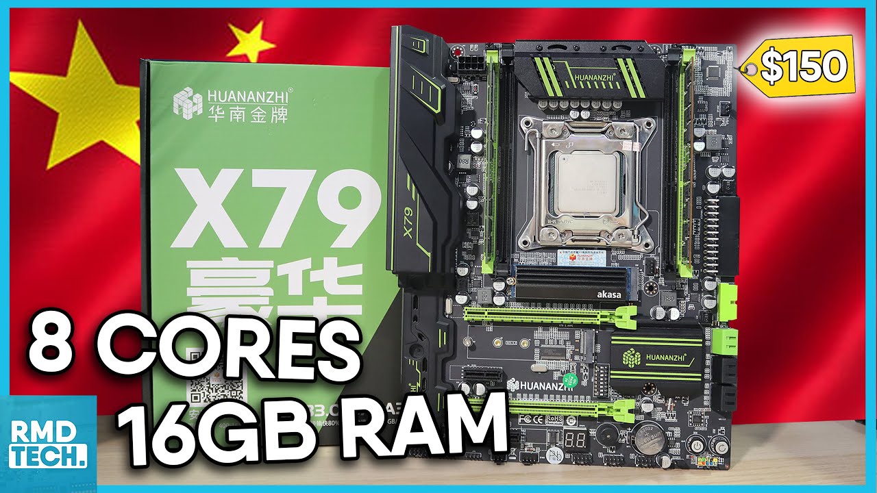 RMDTech's tweet card. $169 Salvage Chinese Motherboard Bundle - Junk or Budget Gaming Gold?