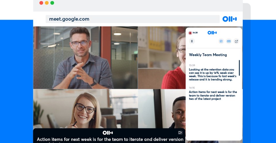 TechBoxVA's tweet card. Transcripts will be saved to your Otter account.