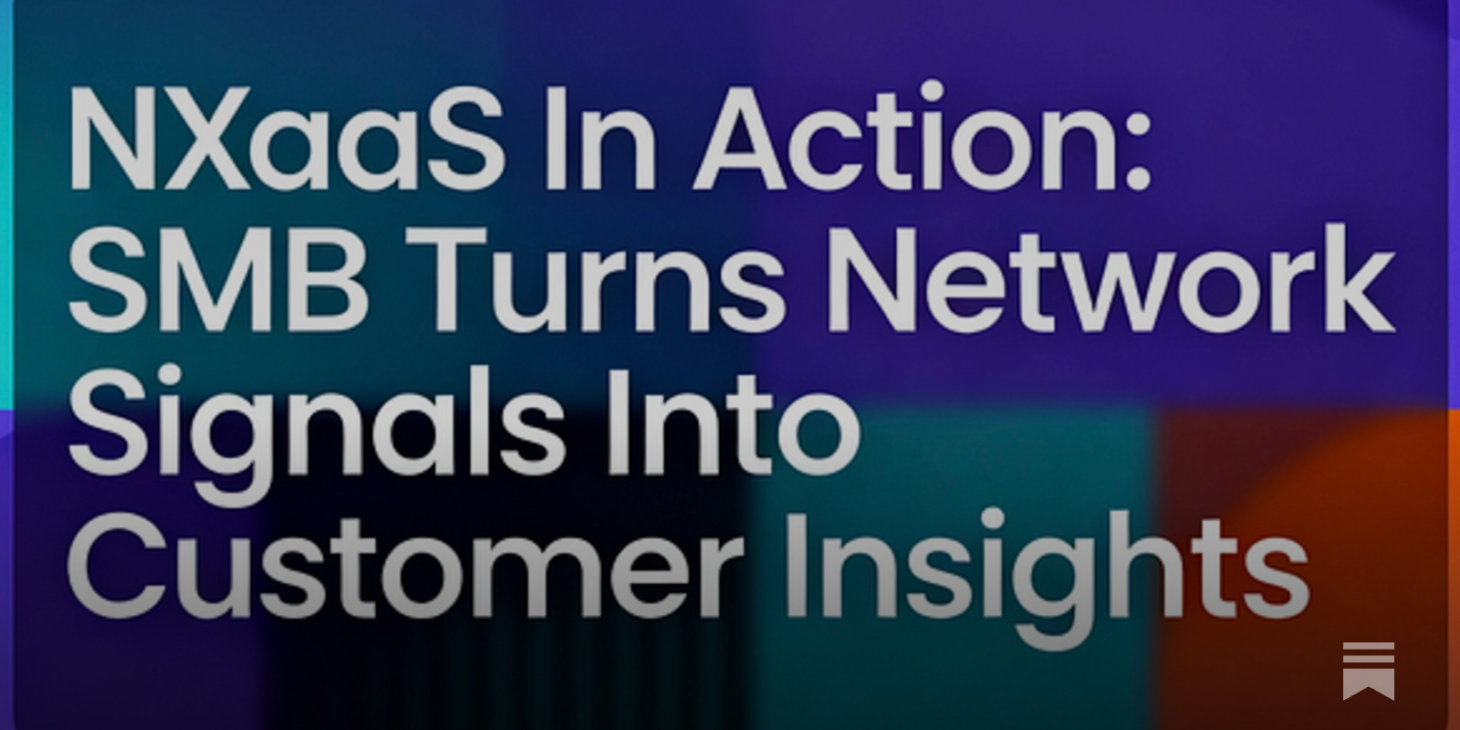 signalpattern's tweet card. Part 4 of our NXaaS series exploring real-world implementations